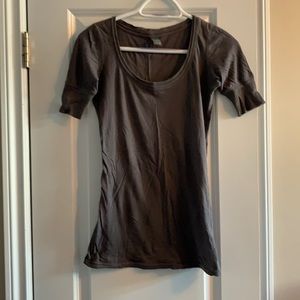 TNA grey 3/4 sleeved Tee